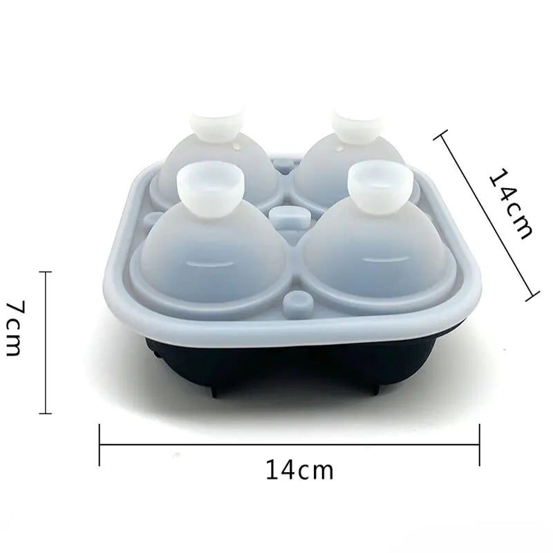 Rose Shaped Silicone Ice Cube Tray