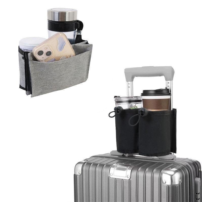 3-in-1 Collapsible Suitcase Drink Holder